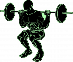Weight Lifting Silhouette Clip Art at GetDrawings.com | Free for ...