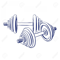 Weights Drawing at GetDrawings.com | Free for personal use Weights ...