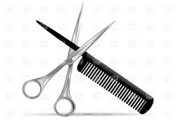 Haircut Barber Scissors Clipart
