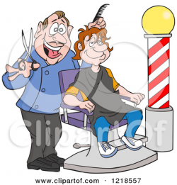 28+ Collection of Barber Cutting Hair Clipart | High quality, free ...