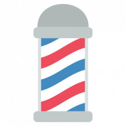 Barber Pole Emoji for Facebook, Email & SMS | ID#: 1913 | Emoji.co.uk