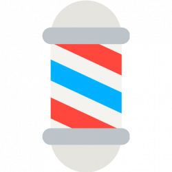 Barber Pole Emoji for Facebook, Email & SMS | ID#: 11887 | Emoji.co.uk