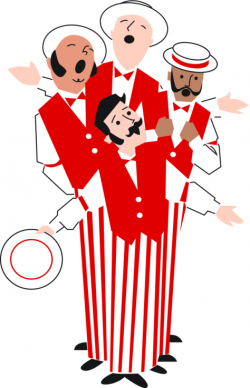 Image - Barber-shop-quartet-clipart-1.jpg | Dictionary Answers Wiki ...