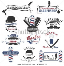 Barbershop tool collection, set of barbershop instruments | МБШ ...