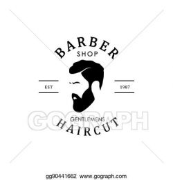 Vector Stock - Barber shop logo. Clipart Illustration gg90441662 ...