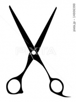 Printable Salon Hair Cutting Shears Barber Scissors Clipart Image ...