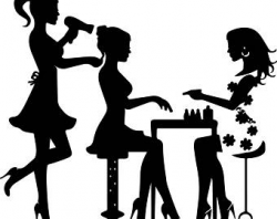 Silhouette Beauty Salon at GetDrawings.com | Free for personal use ...