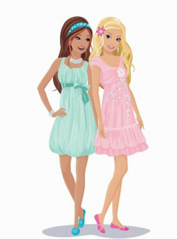 976 best Barbie (frames and arts on cartoons) images on Pinterest ...