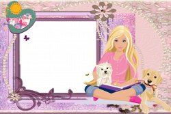 Cute Barbie Frame | Barbie's and Dolls | Pinterest | Dolls and Craft