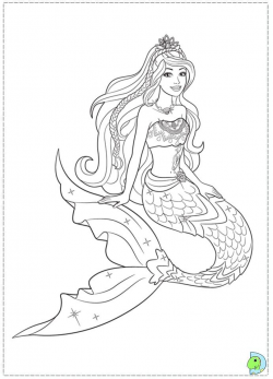 Lisa Frank Mermaid Coloring Pages | Download and print these Barbie ...