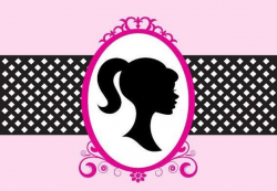 12 Awesome barbie silhouette clip art images | Scan n cut patterns ...