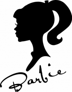 Barbie Head Silhouette at GetDrawings.com | Free for personal use ...