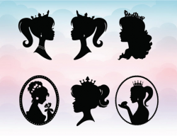 Disney princess svg - Disney clip art digital download svg, dxf, eps ...