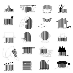 9 best Illustrated barcodes images on Pinterest | Barcode design ...