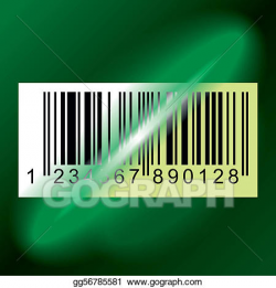 Vector Stock - Barcode. Clipart Illustration gg56785581 - GoGraph