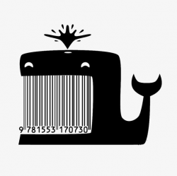 Creative Bar Code, Barcode Decoration, Barcode Material, Small Whale ...