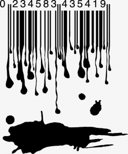 Barcode, Ink Marks, Black PNG Image and Clipart for Free Download