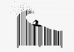 Creative Barcode Art, Creative, Barcode, Design PNG Image and ...