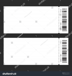 27 Images of Blank Movie Ticket Template With Barcode | axclick.com