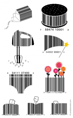26 best Barcodes images on Pinterest | Barcode art, Barcode design ...