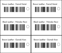 Barcode Tags: Retail Tags, UID Labels, Inventory Management |Burris ...