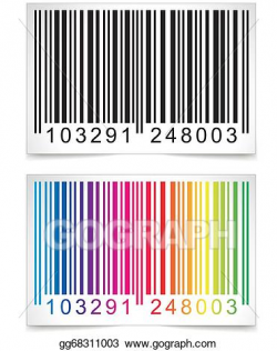 Vector Stock - Barcode. Clipart Illustration gg68311003 ...