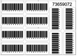 Barcode clipart vertical - Pencil and in color barcode clipart vertical
