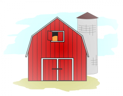 Big Red Barn Clipart