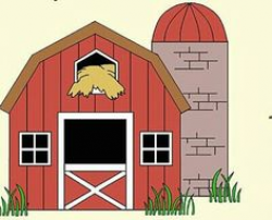 cute barn on farm - cut out windows for kids to take pictures ...