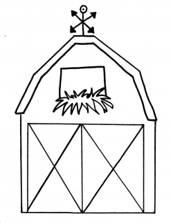 Free Printable Barn Templates | Barn coloring pages This is your ...