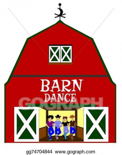 Stock Illustration - Barn dance . Clipart gg74704844 - GoGraph