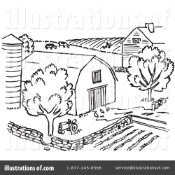 Farm Clipart #1221054 - Illustration by Picsburg