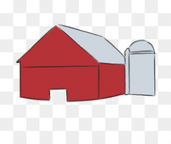 Cattle Silo Farm Barn Clip art - Vector Red House png download ...