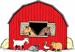 Farm barn clip art clipart images gallery for free download ...