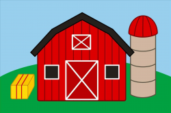Easy Barn Drawing at GetDrawings.com | Free for personal use Easy ...