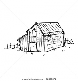 Old Barn Drawing at GetDrawings.com | Free for personal use Old Barn ...
