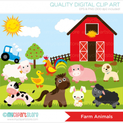 28+ Collection of Free Farm Animal Clipart For Teachers | High ...