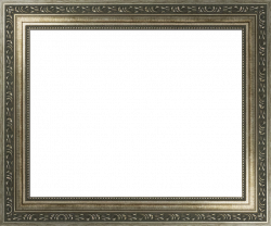 Ornate Silver Scoop Frame, Baroque Custom Frame I FramedIt