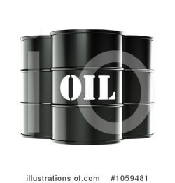 Oil Barrel Clipart #1059481 - Illustration by ShazamImages
