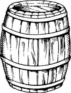 28+ Collection of Wine Barrel Clipart Black And White | High quality ...