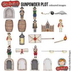 Gunpowder Plot Clip Art by Kate Hadfield Designs | TpT