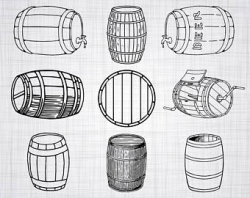 Barrel keg | Etsy
