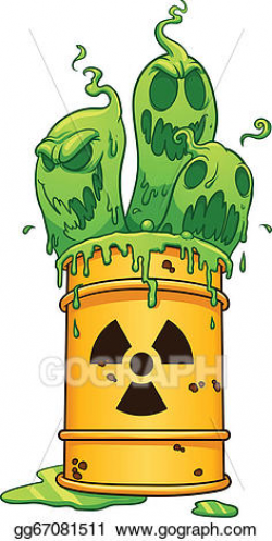 Vector Illustration - Toxic waste. EPS Clipart gg67081511 - GoGraph
