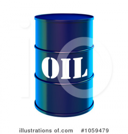 Oil Barrel Clipart #1059479 - Illustration by ShazamImages