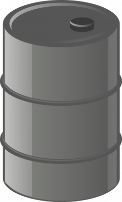 Clipart - metal barrel