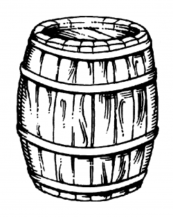 Wine Barrel Drawing at GetDrawings.com | Free for personal use Wine ...