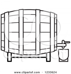 Barrel Clipart Vector #2391446