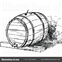 Barrel Clipart #1121098 - Illustration by Prawny Vintage