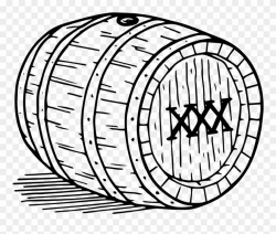Whiskey Drawing Clipart Black And White - Whiskey Barrel ...