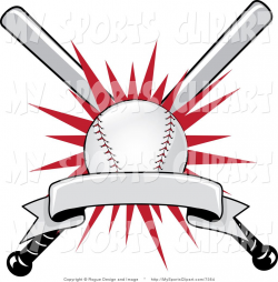 Baseball Clip Art Sports Clip Art Of A Baseball Bat And Ball With ...